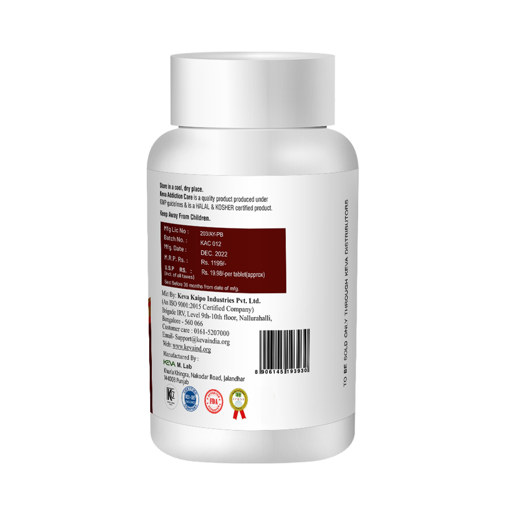 Keva Addiction Care Tablet