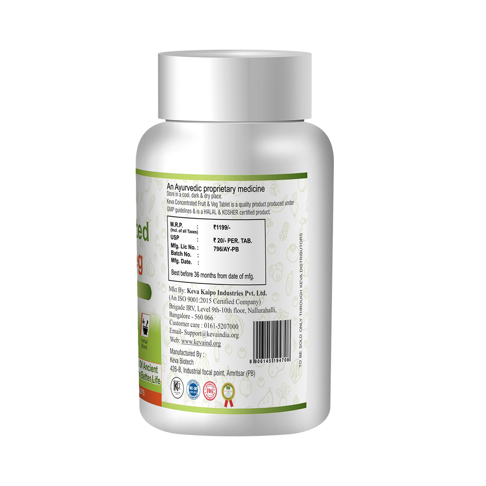 Concentrated Fruit & Veg Tablets