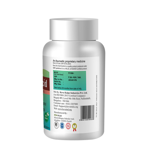 Keva Uric Acid Control Tablets