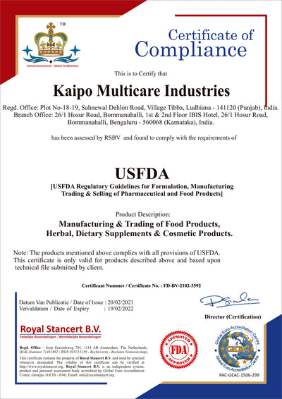 Brand certificate