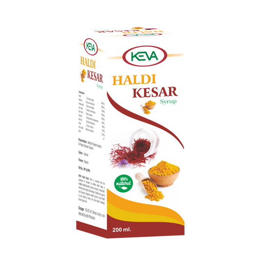 Keva Haldi Kesar Syrup
