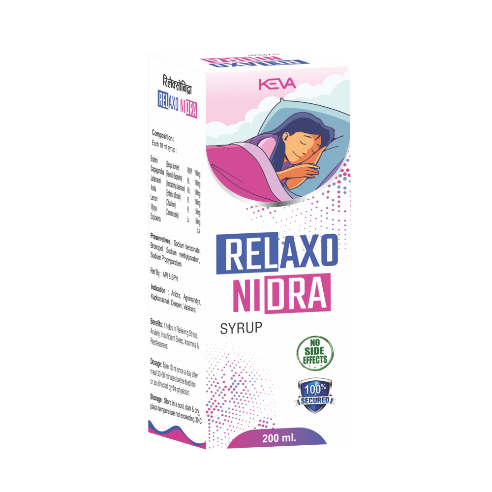 Keva Relxo Nindra Syrup