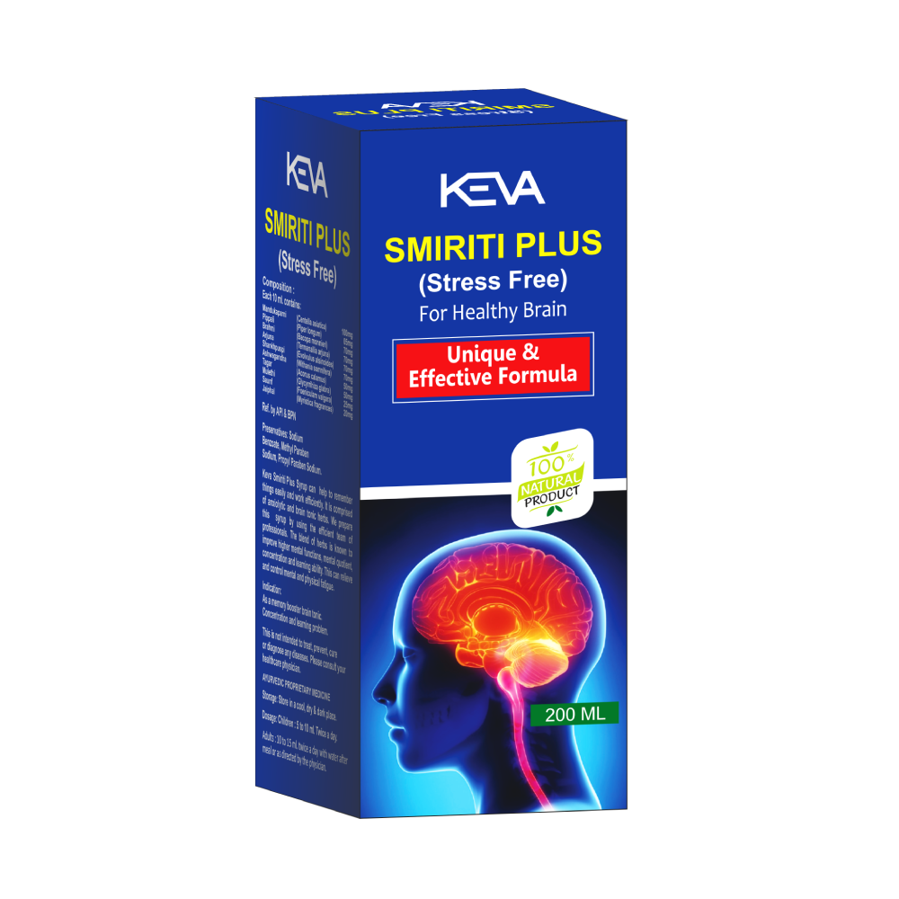 Keva Smiriti Plus (Stress Free) Syrup
