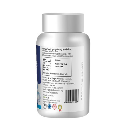 Keva Migraine Tablets
