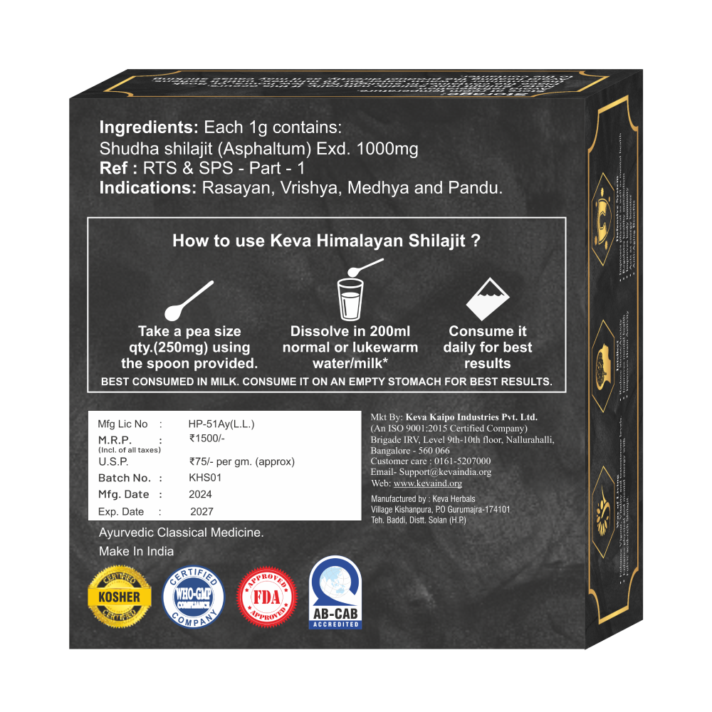 Keva Himalayan Shilajit