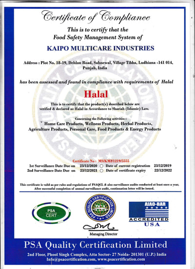 Brand certificate