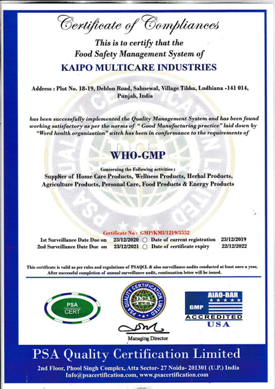 Brand certificate