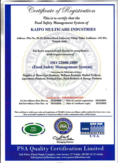 Brand certificate