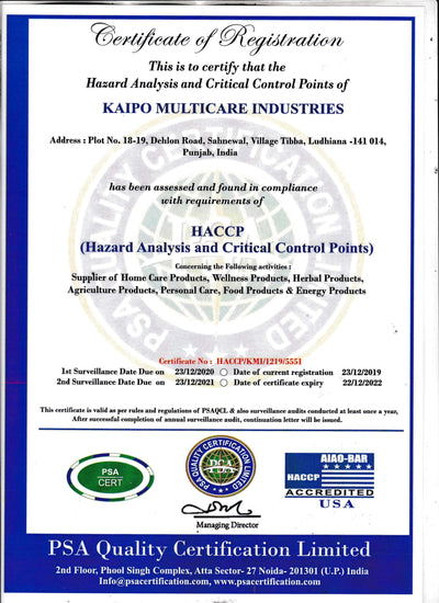 Brand certificate